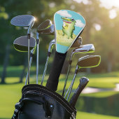 Couvre-club De Golf Gator mignon avec votre monogramme