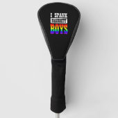 Couvre-club De Golf Gay Daddy I Spank Naughty Boy (Devant)