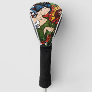 Couvre-club De Golf Geisha