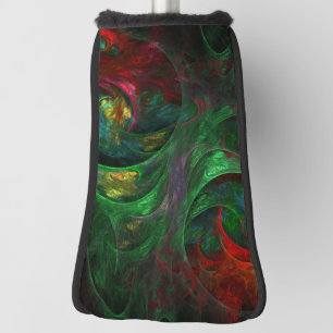 Couvre-club De Golf Genesis Green Art Abstrait