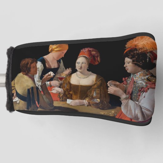 Couvre-club De Golf Georges de la Tour - Cheat avec l'As des Diamants (Devant)