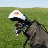 Couvre-club De Golf Giraffe Avec Cupcake (In Situ)