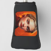 Couvre-club De Golf Girl with blue eyes (Tourné à 90°)