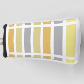 Couvre-club De Golf Gold Silver Bronze Metal Hues (Devant)