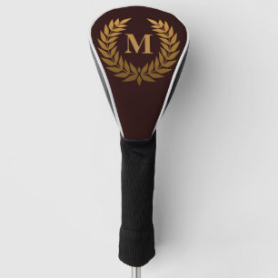 Couvre-club De Golf Golden Laurel Wreathe