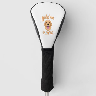 Couvre-club De Golf Golden Retriever Maman
