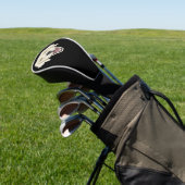 Couvre-club De Golf Golden Retriever souriant (In Situ)