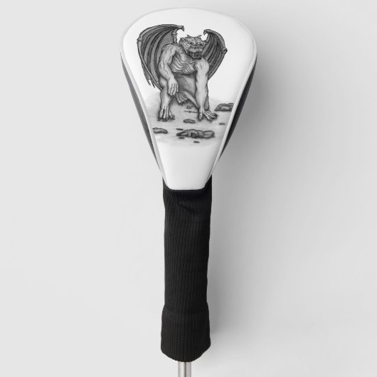 Couvre-club De Golf Golem Gargoyle (Devant)