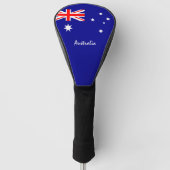Couvre-club De Golf Golf Australie & Aussie Drapeau / Clubs de golf Co (Devant)