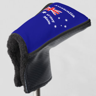 Couvre-club De Golf Golf Australie Drapeau & G-day Mate /Golf Clubs Co