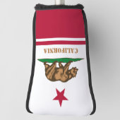 Couvre-club De Golf Golf California & Flag USA / Golf Clubs Couverture (Tourné à 90°)