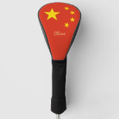 Couvre-club De Golf Golf China & Chinese Flag / Clubs de golf (Devant)