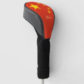 Couvre-club De Golf Golf China & Chinese Flag / Clubs de golf (Incliné)
