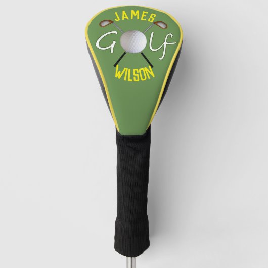 Couvre-club De Golf Golf Club Head Cover (Driver) (Devant)