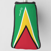 Couvre-club De Golf Golf Guyana & Guyana Drapeau /Clubs de golf Couver (Tourné à 90°)