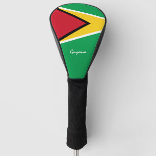 Couvre-club De Golf Golf Guyana & Guyana Flag / Golf Clubs Cvers