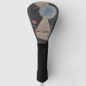 Couvre-club De Golf GOLF HEAD COVER - "Meeting Point" de Kandinsky (Devant)