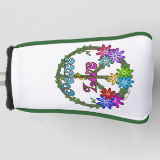 Couvre-club De Golf Golf Head Cover - Peace & Love