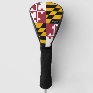 Couvre-club De Golf Golf Maryland & Maryland Drapeau / Clubs de golf C