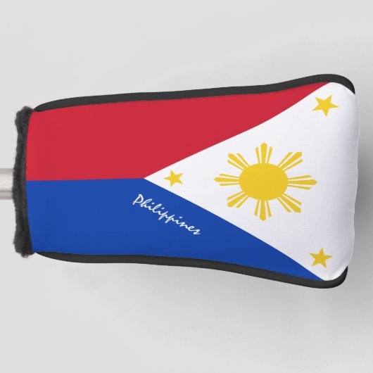 Couvre-club De Golf Golf Philippines & Flag / Golf Clubs Couvertures (Devant)