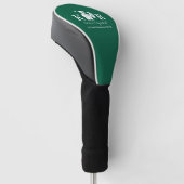 Couvre-club De Golf Golf Player Icon Green (Incliné)