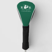 Couvre-club De Golf Golf Player Icon Green (Devant)
