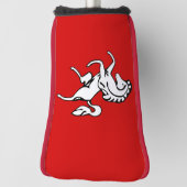 Couvre-club De Golf Golf Putter Cover with Flag of Kent, England (Tourné à 90°)