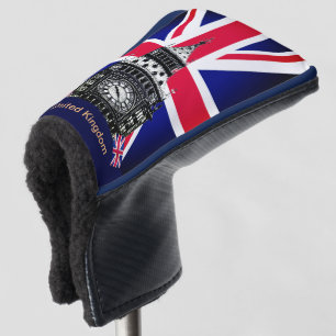Couvre-club De Golf Golf Royaume-Uni & British Flag, Big Ben London
