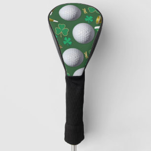 Couvre-club De Golf Golf St. Patrick's Day avec Golf ball pour Golfer