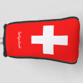 Couvre-club De Golf Golf Suisse & Swiss Drapeau / Clubs de Golf Couver (Devant)
