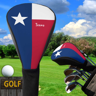 Couvre-club De Golf Golf Texas & Texas Drapeau / Golf Clubs Couverture