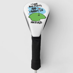 Couvre-club De Golf Golfer J'Aime Les Grosses Puttes Et Je Ne Peux Pas