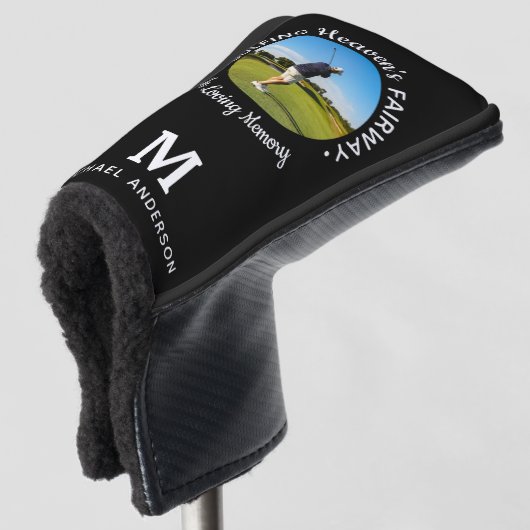 Couvre-club De Golf Golfer Memorial Golfing Heaven's Fairway 1 Photo (Devant 3/4)