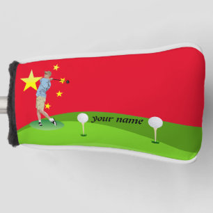 Couvre-club De Golf golfeur chinois