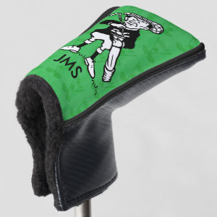 Couvre-club De Golf golfeur de dessin animé personnalisé