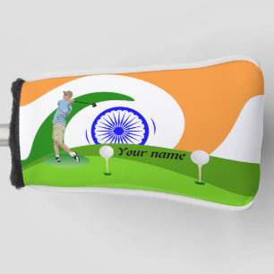 Couvre-club De Golf golfeur indien