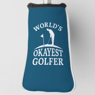 Couvre-club De Golf Golfeur le plus Okayest du monde