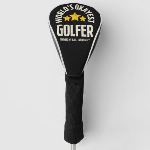 Couvre-club De Golf Golfeur Moyennement Bon Drôle Sarcasique