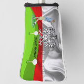 Couvre-club De Golf Golfeur polonais (Tourné à 90°)