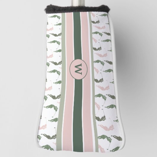 Couvre-club De Golf Golfeuses modernes (Tourné à 90°)