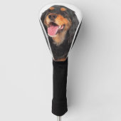 Couvre-club De Golf Gordon Setter Dog souriant (Devant)