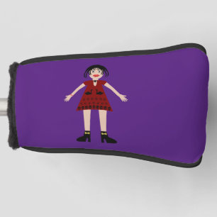Couvre-club De Golf Gothique Halloween Vampire Lady