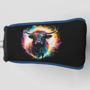 Couvre-club De Golf Grace Ghoost : Vache Holographique Spectrale,