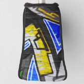 Couvre-club De Golf Graffiti 6 pccnm (Tourné à 90°)