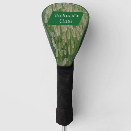Couvre-club De Golf Graines vertes (Devant)