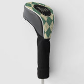 Couvre-club De Golf Green Dad Fête des pères Golf Club Couverture Cade (Incliné)