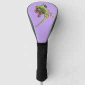 Couvre-club De Golf Green Gecko Tribal Purple (Devant)