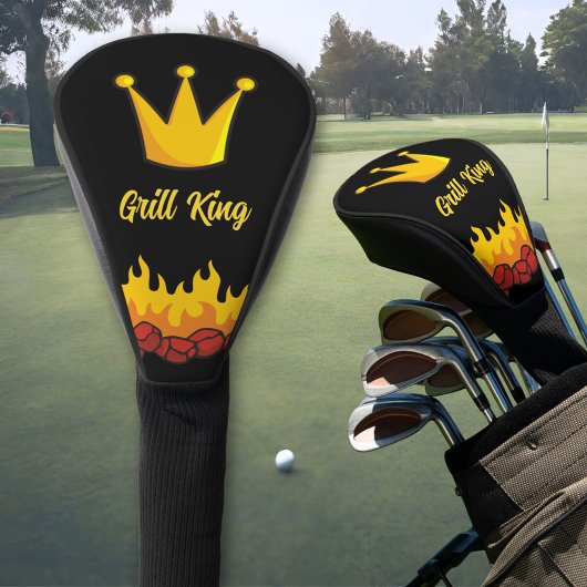 Couvre-club De Golf Grill King Crown