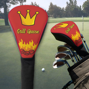 Couvre-club De Golf Grill Queen Crown