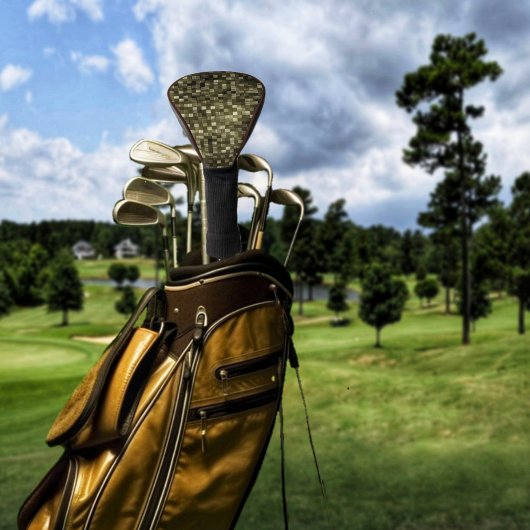 Couvre-club De Golf Grille Brownstone